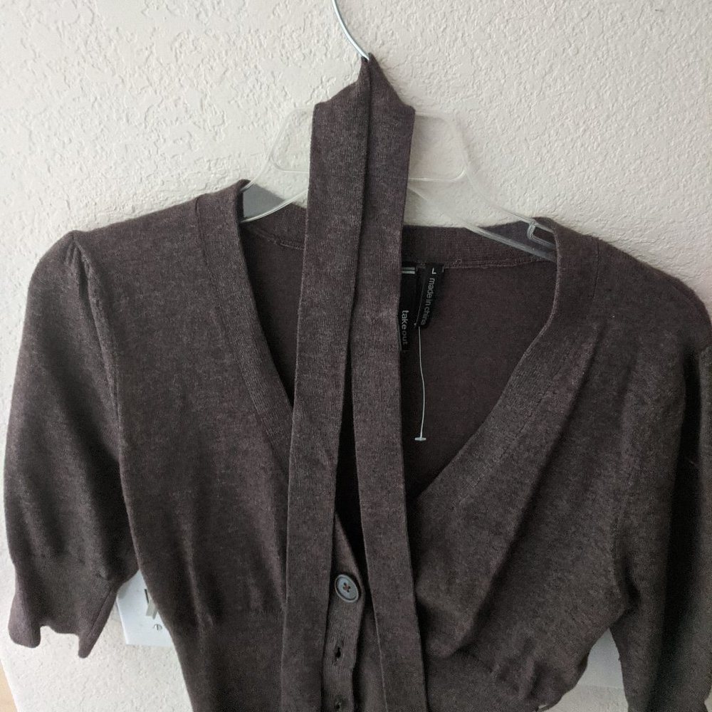 Take Out short-sleeved sweater